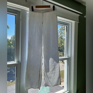 Wilfred White Linen Pants